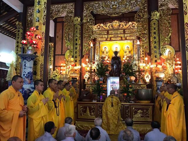 Huế: Đạo tràng Tịnh độ chùa Thiên Minh tổng kết công tác Phật sự năm 2018