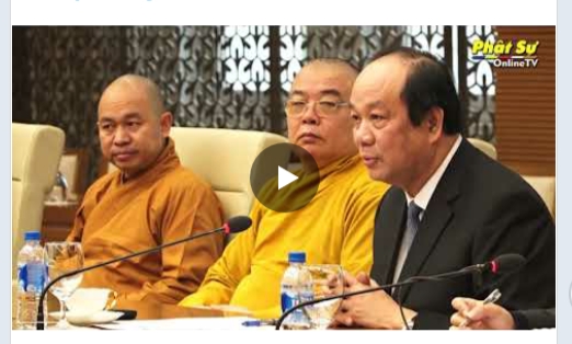 Hà Nội: Video BTC Đại Lễ Vesak 2019 làm việc tại Văn phòng Chính phủ