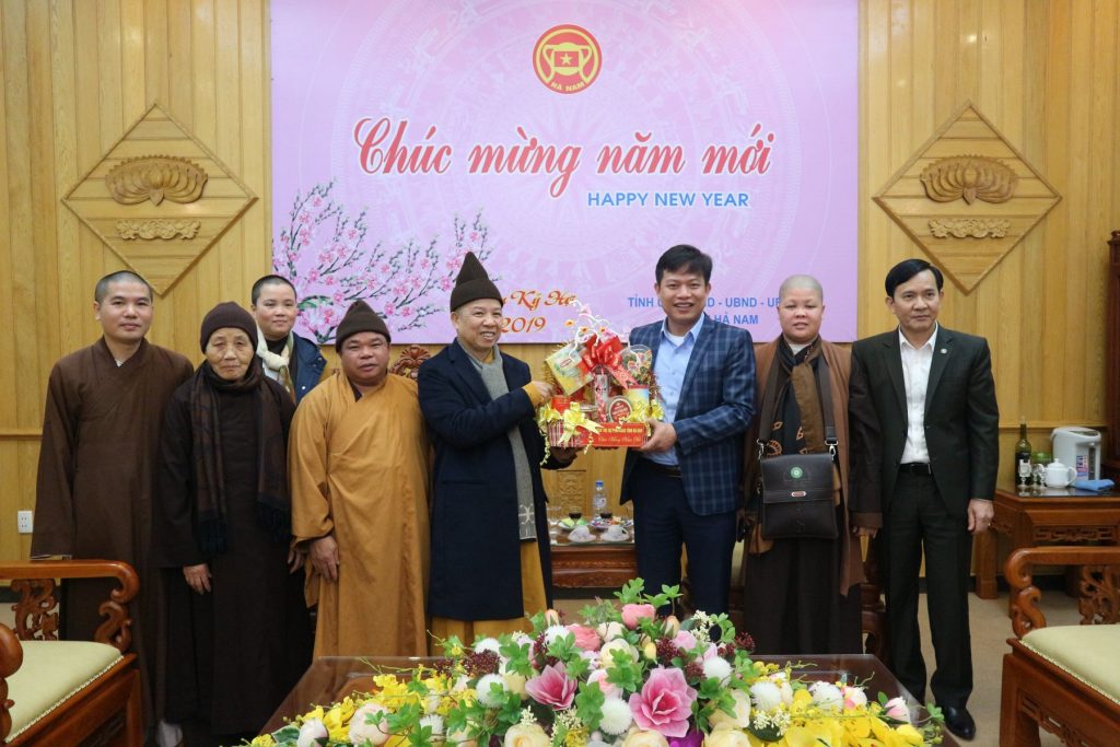 Hà Nam: BTS tỉnh chúc Tết các cơ quan chức năng tỉnh và Thành phố