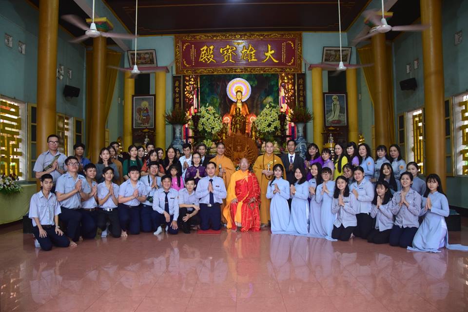 Bình Định: Lễ Hằng thuận cho Đoàn sinh Gia đình Phật tử Kỳ Hoàn