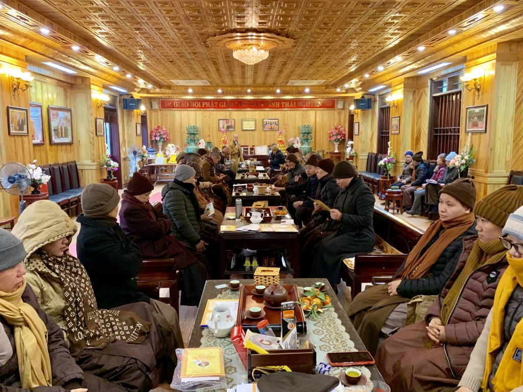 Thái Nguyên: Ban Trị sự GHPGVN Tỉnh họp Tổng kết Công tác Phật sự 2018