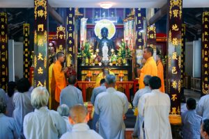 Huế: Đạo tràng tu học chùa Giác Thế tổ chức Lễ Tất niên Mậu Tuất