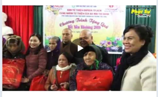 TP.HCM: Video Phật giáo Thành phố tặng quà Tết cho bà con nghèo khu vực phía Bắc