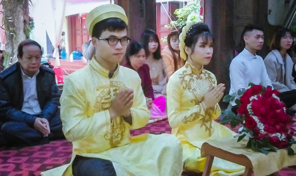 Hải Phòng: Chùa Huệ Hương tổ chức Lễ Hằng thuận cho đôi bạn trẻ Phật tử