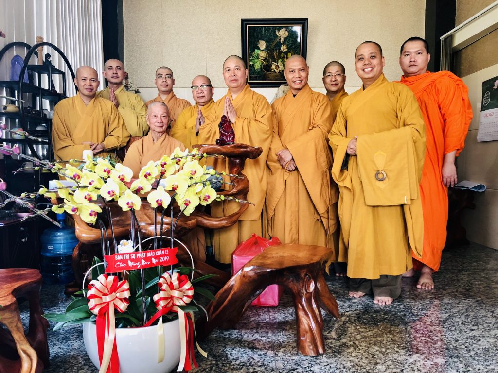 Ban Văn hóa TƯ và Ban Văn hóa TP.HCM thăm và chúc tết chư Tôn đức lãnh đạo Giáo hội