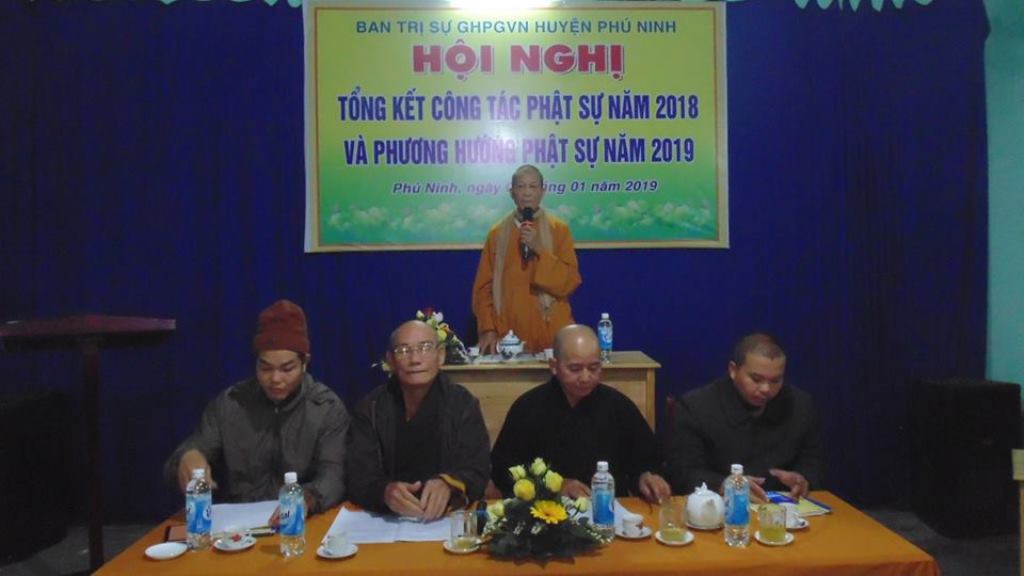 Quảng Nam: Phật giáo Phú Ninh tổng kết công tác Phật sự 2018