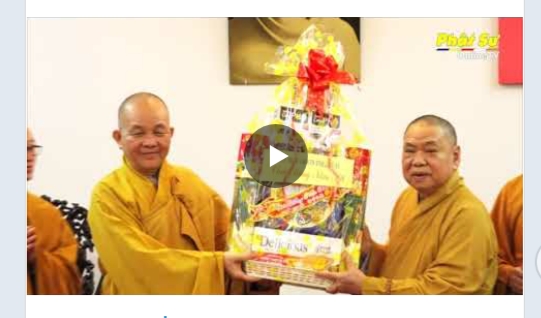 TP.HCM: Video BTS Phật giáo tỉnh Long An chúc Tết chư Tôn đức giáo phẩm Hội đồng Trị sự