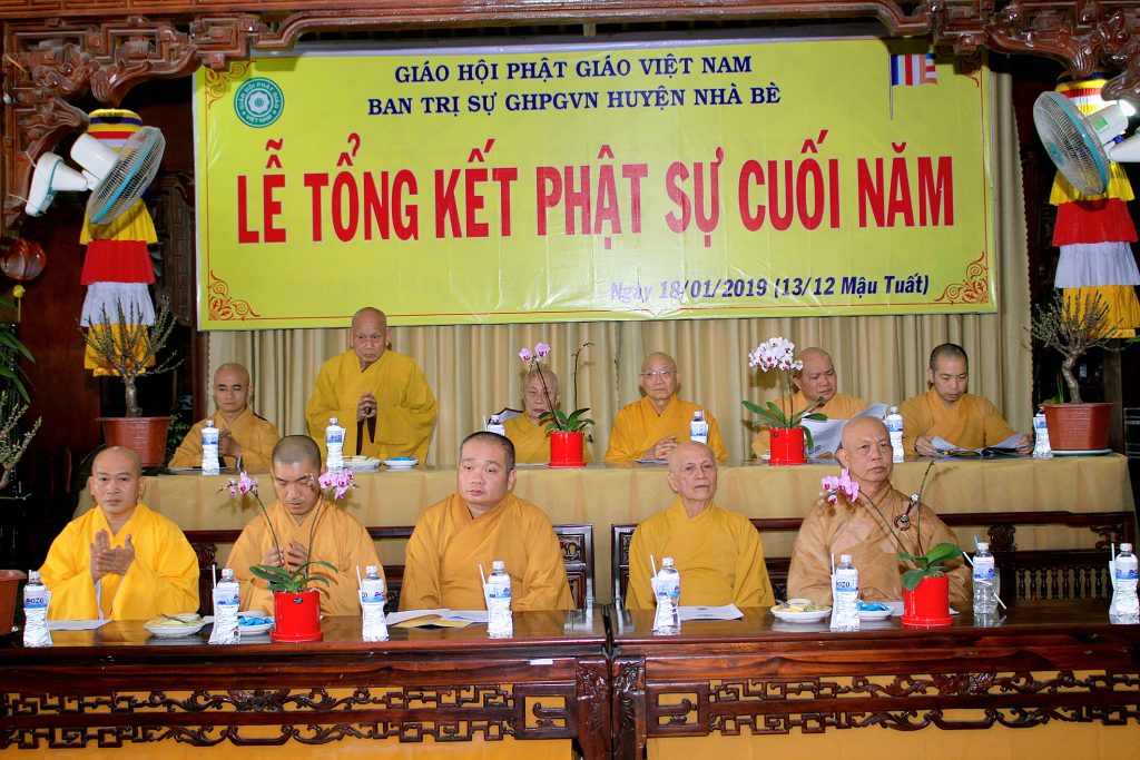 TP.HCM: Lễ Tổng kết công tác Phật sự năm 2018 của Phật giáo huyện Nhà Bè
