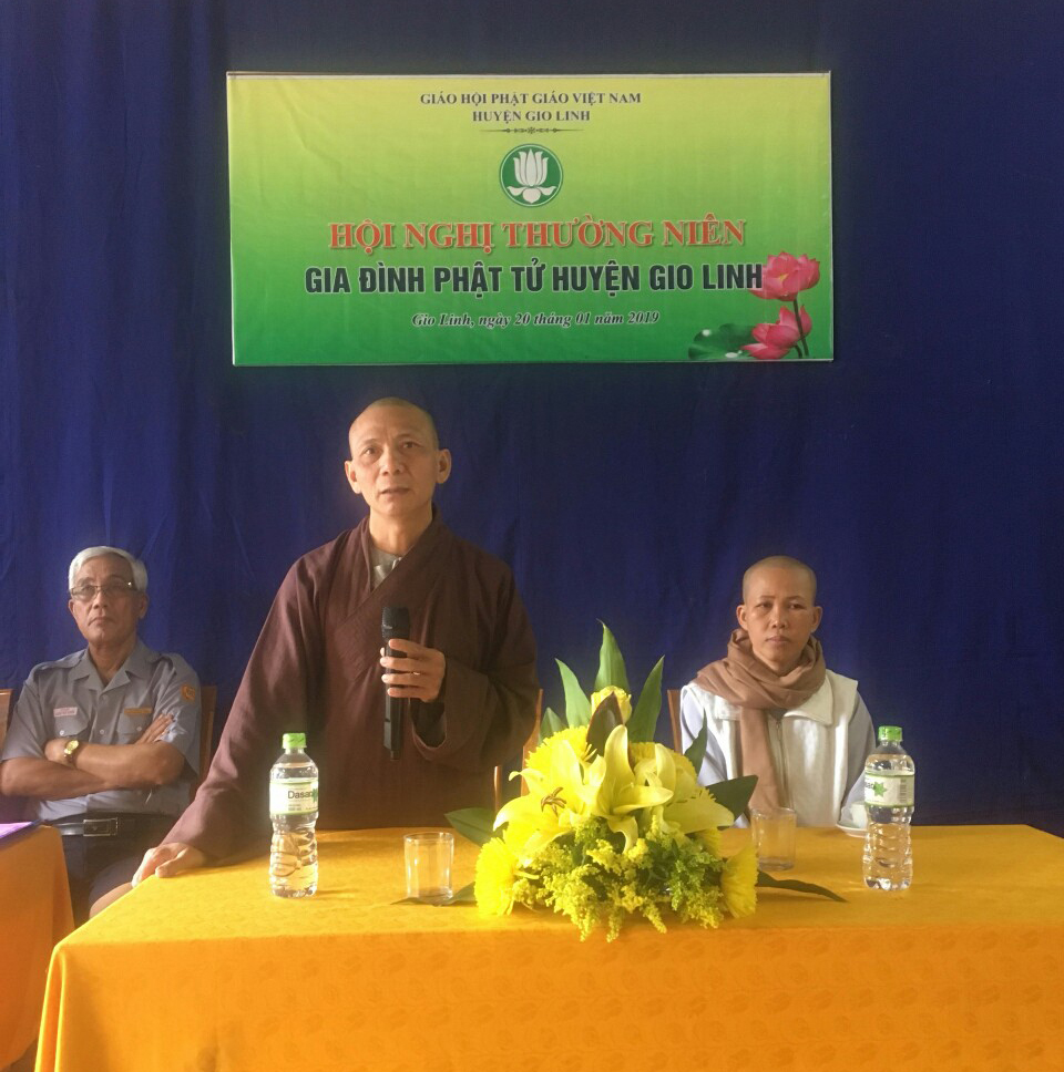 Quảng Trị: Gia đình Phật tử Gio Linh tổ chức hội nghị thường niên năm 2019