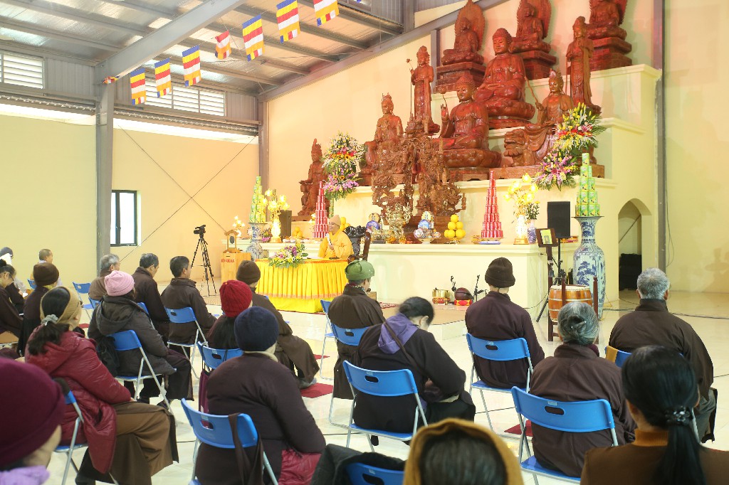 Hòa Bình: Khóa Tu 3 ngày tụng kinh Địa Tạng tại Chùa Quất Lâm