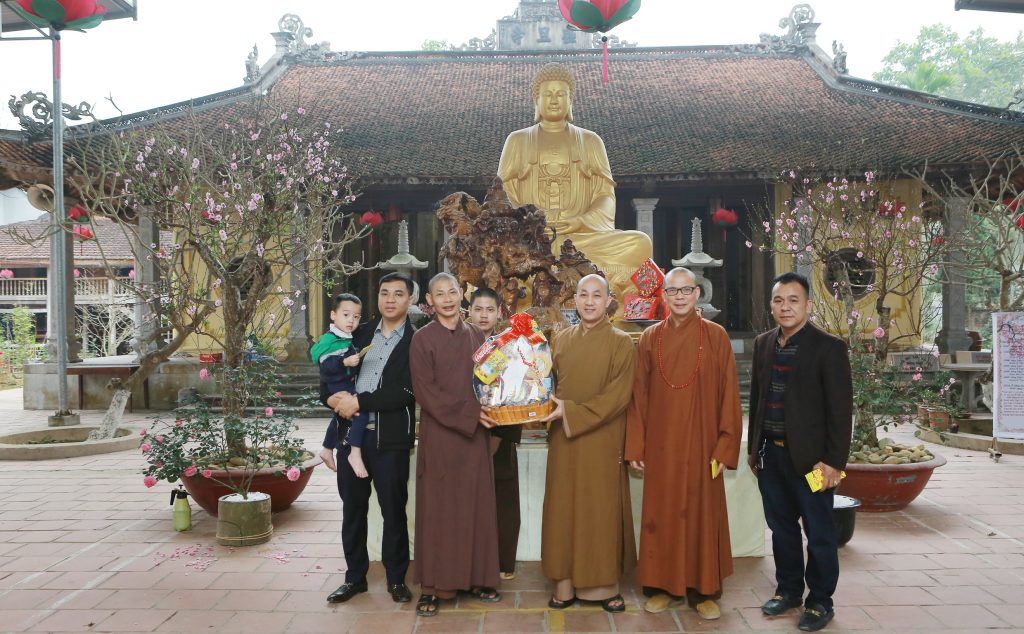 Thái Nguyên: Lãnh đạo Giáo hội thăm, chúc tết các chùa trên địa bàn Tỉnh nhân dịp tết Kỷ hợi