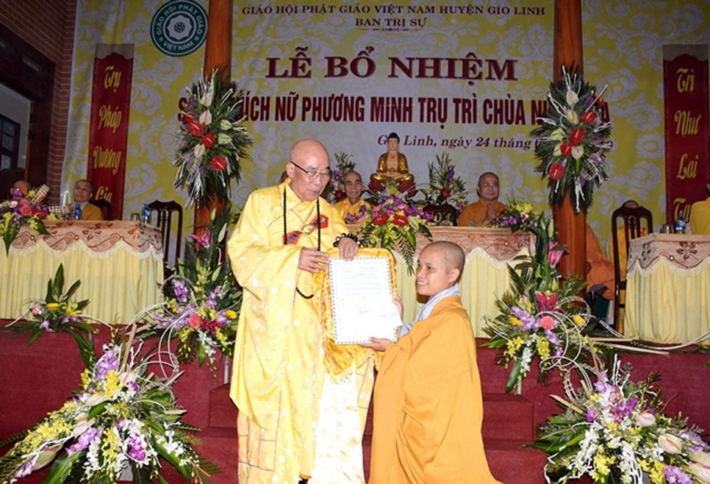 Quảng Trị: Lễ Bổ nhiệm Trụ trì chùa Nhất Hòa