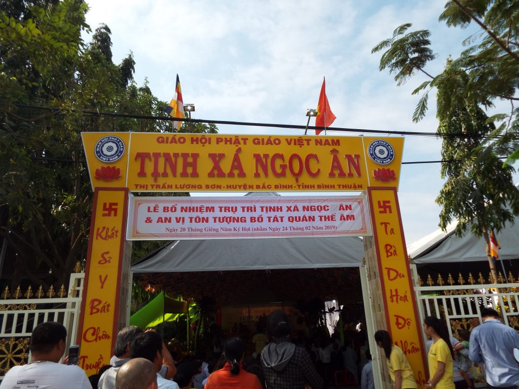 Bình Thuận: Lễ Bổ nhiệm Trụ trì và An vị tôn tượng Bồ Tát Quán Thế Âm Tịnh xá Ngọc Ân