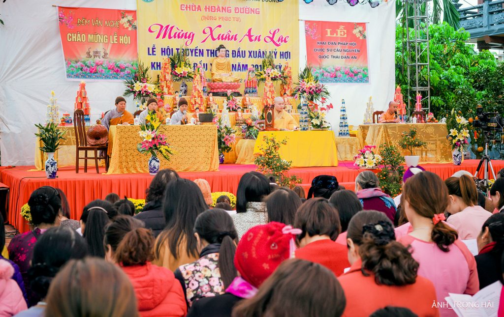 Hải Dương: Chùa Hoàng Đường khai đàn pháp hội Dược Sư, cầu quốc thái dân an