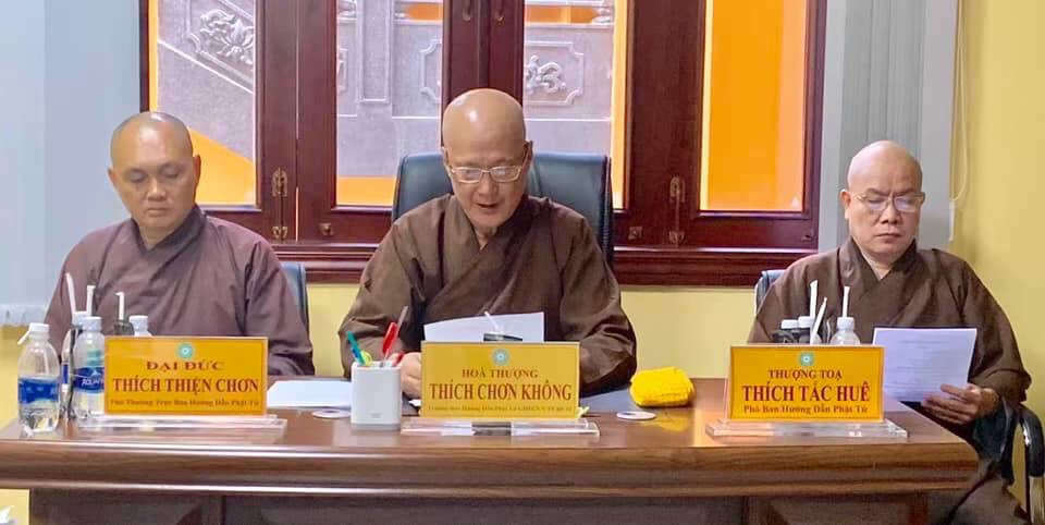 TPHCM: Phiên họp Triển khai kế hoạch hoạt động 6 tháng đầu năm 2019 của Ban Hướng Dẫn Phật Tử Thành Phố.