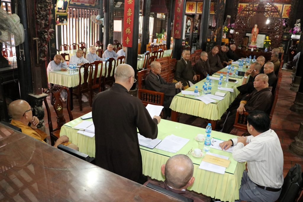 Phật giáo Bình Dương: Phiên họp định kỳ của Ban Trị sự GHPGVN tỉnh