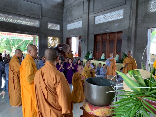 Trà Vinh: Lễ An Vị Phật Và Khai Chuông Trống Bát Nhã  Tại Chùa Khánh Minh