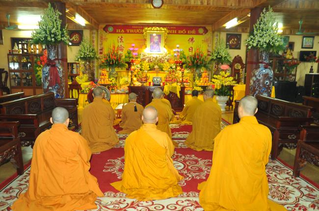 Lễ húy kỵ đức Trưởng lão Hòa thượng Đệ Nhị Pháp Chủ