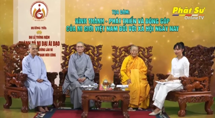 Video Tọa đàm: Hình thành - Phát Triển và Đóng góp của Ni giới đối với Xã hội ngày nay