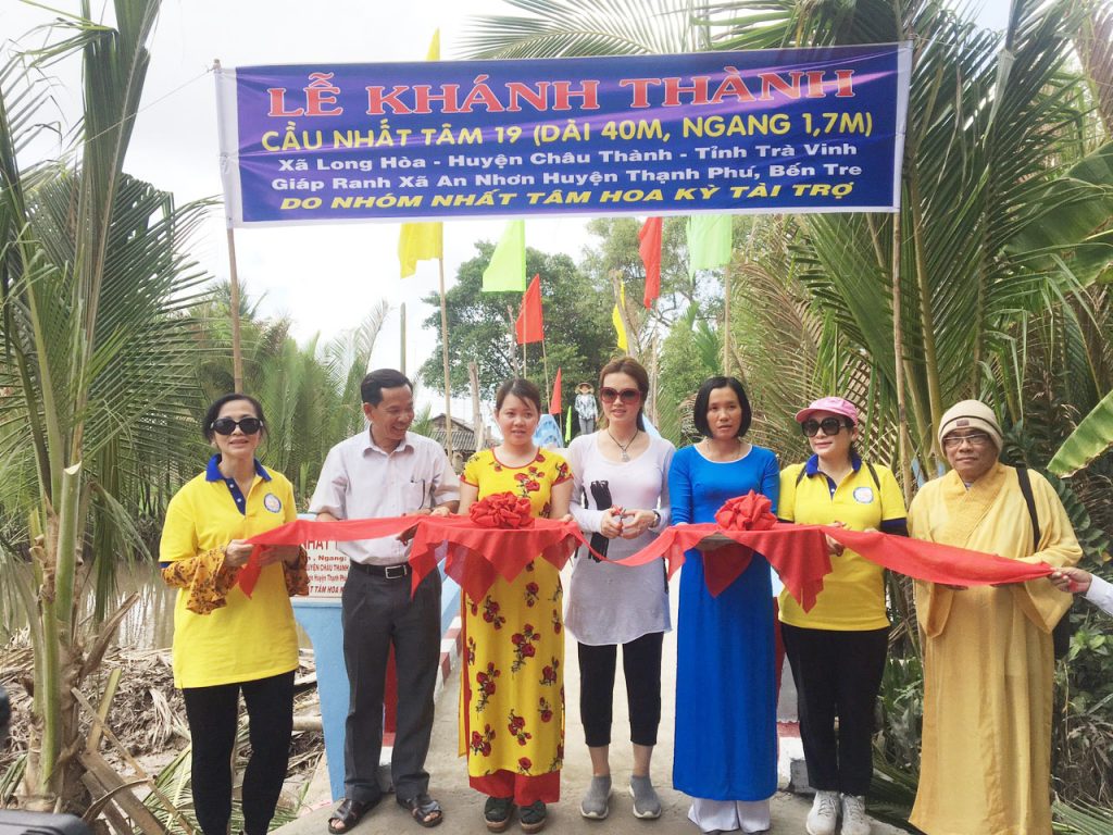 Trà Vinh: Lễ khánh thành cầu nông thôn xã Long Hòa
