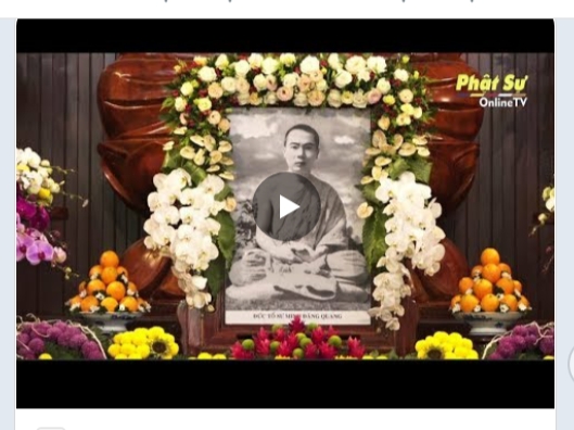 Vĩnh Long: Trực tiếp Lễ Tưởng niệm  lần thứ 65 Tổ sư Minh Đăng Quang vắng bóng ( 1954 -2019)