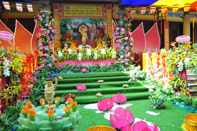 Hà Nội: Đại lễ Phật đản PL2563 của BTS Phật giáo quận Ba Đình