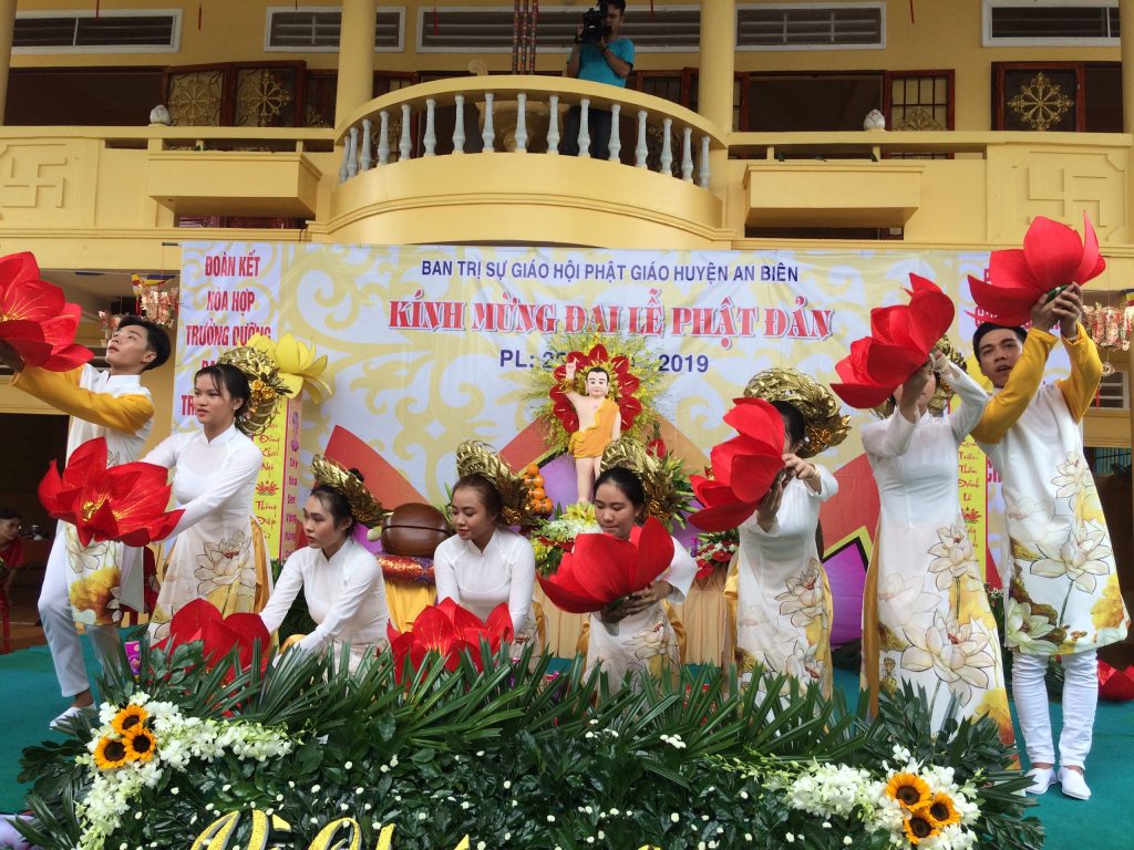 Kiên Giang: Tịnh xá Ngọc Hưng tổ chức Đại lễ Phật đản PL. 2563 Vesak. 2019