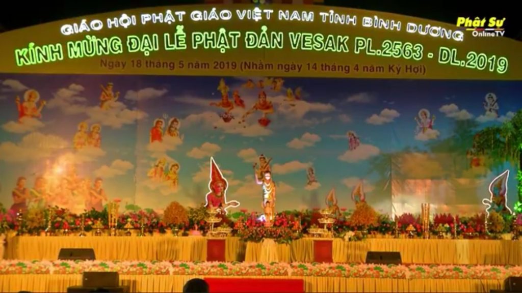 Video trực tiếp: Đại lễ Phật đản LHQ Vesak PL.2563 - DL.2019 tại tỉnh Bình Dương