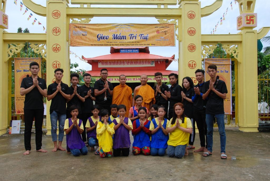 Kiên Giang: Tịnh xá Ngọc Giang tổ chức sinh hoạt Phật pháp "Gieo Mầm Trí Tuệ" 