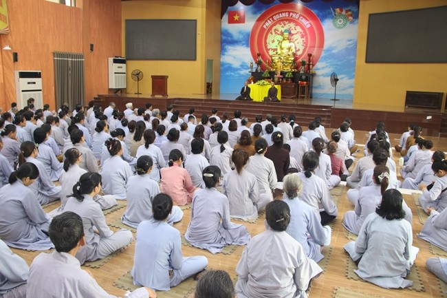 Bắc Ninh: Khóa Tu Nghệ Thuật Sống Lần thứ 5- chùa Diên Quang