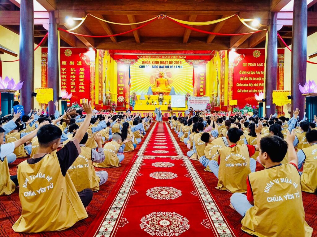 Quảng Ninh: Khóa tu mùa hè lần thứ 2 tại Cung Trúc Lâm Yên Tử – Uông Bí năm 2019