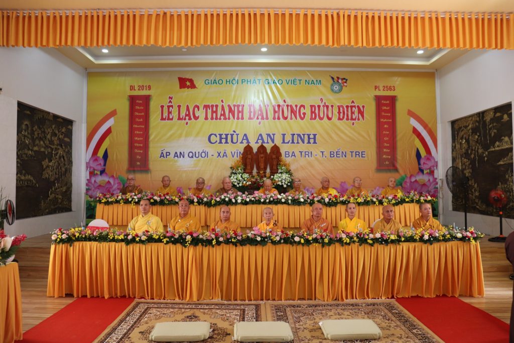 Bến Tre: Lễ Lạc thành Chánh điện chùa An Linh, huyện Ba Tri