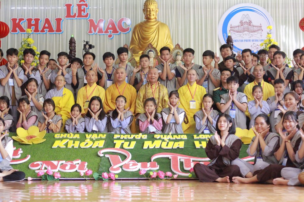 Đồng Nai: Chùa Quảng Long khai mạc khóa tu Kết nối yêu thương lần thứ 6