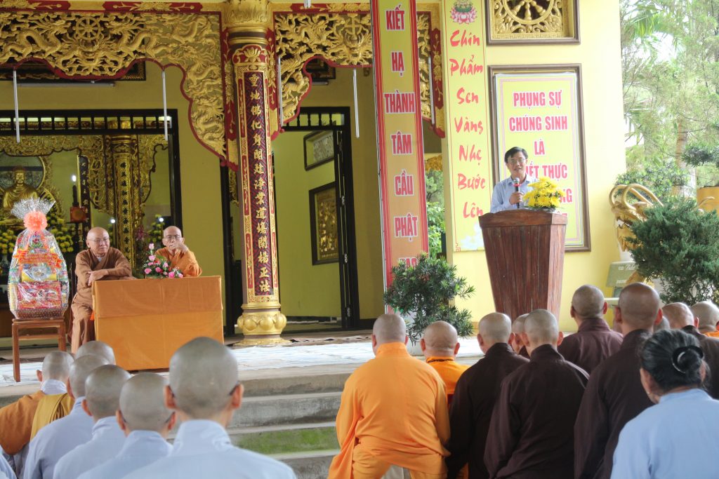 Đồng Nai: Ban Tôn giáo tỉnh về thăm Trường hạ Phật giáo huyện Xuân Lộc