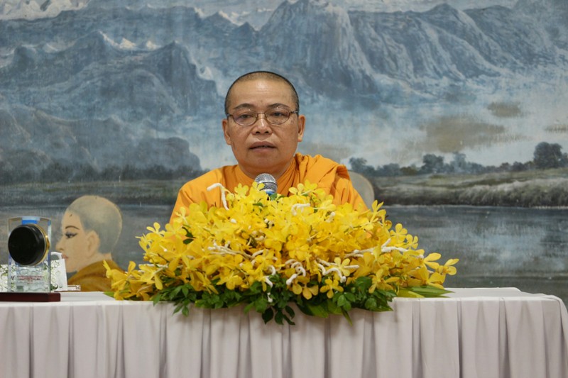 TP.HCM: Ni sư Nguyện Liên chia sẻ ý pháp tại trường hạ Tổ đình Ngọc Phương