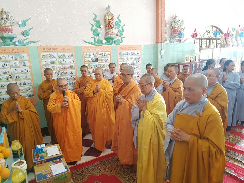 Bình Thuận: Phân ban Ni giới tỉnh Bình Thuận thăm Trường hạ tịnh xá Ngọc Vân