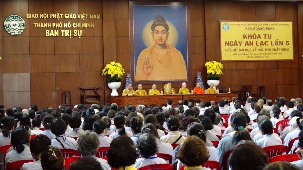 [Video] TP. HCM: Khóa tu Ngày An Lạc lần 5 tại Việt Nam Quốc Tự