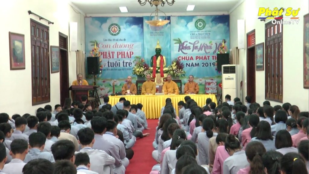 [Video] Bắc Ninh: Bế mạc khóa tu mùa hè tại chùa Phật tích