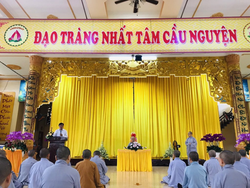 Đồng Nai: Đoàn Ban Tôn giáo tỉnh đến thăm Trường hạ chùa Long Vân