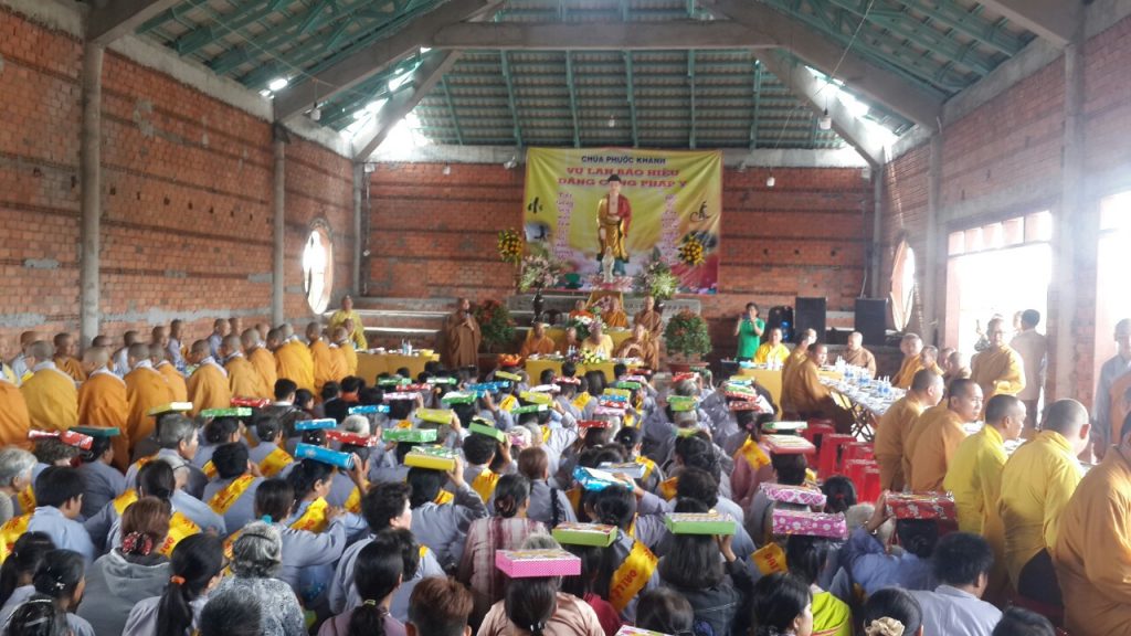 Trà vinh: Chùa Phước Khánh long trọng tổ chức  Đại lễ Vu Lan – Dâng Pháp Y