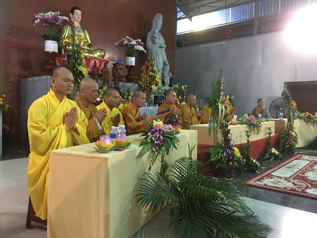 Tiền Giang: Đại lễ Vu lan Báo hiếu tại chùa Phước Đức huyện Cái Bè