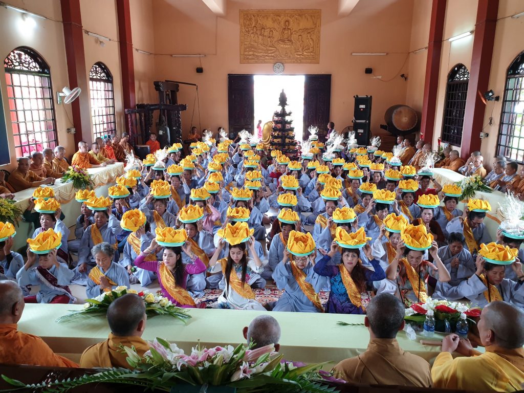 Sóc Trăng: Đại lễ Vu lan Báo hiếu – An vị Tôn tượng Phật A Di Đà tại chùa Hải Long Phước