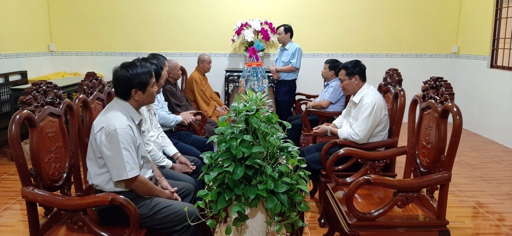 Trà Vinh: Ban Tôn giáo Chính phủ thăm Ban Trị sự Phật giáo tỉnh nhân mùa Vu lan Báo hiếu PL.2563