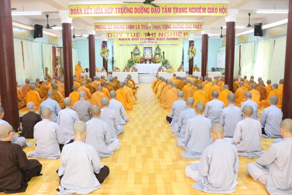 TP.HCM: Khai mạc Khóa Bồi dưỡng Đạo hạnh lần thứ 5 tại Trường hạ Ngọc Phương