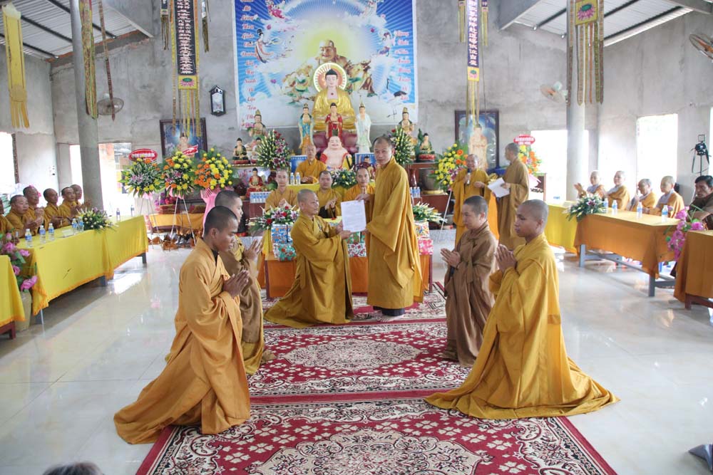 Kiên Giang: Đại lễ Vu lan Báo hiếu và bổ nhiệm trụ trì chùa Quang Minh