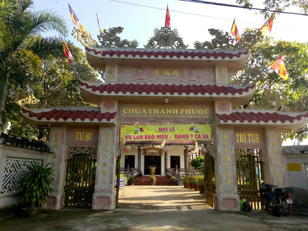 Tiền Giang: Chùa Thành Phước trang nghiêm tổ chức Đại lễ Vu lan Báo hiếu PL.2563