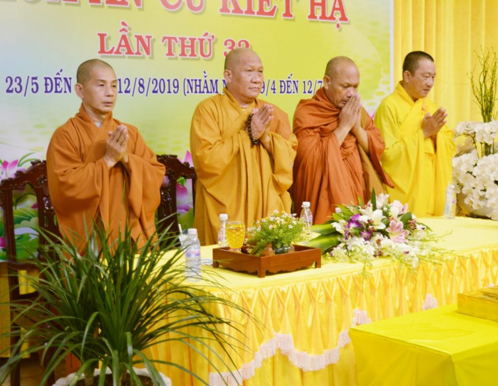 Cà Mau: Lễ bế giảng khóa An cư Kiết hạ lần thứ 32, PL.2563 – DL. 2019