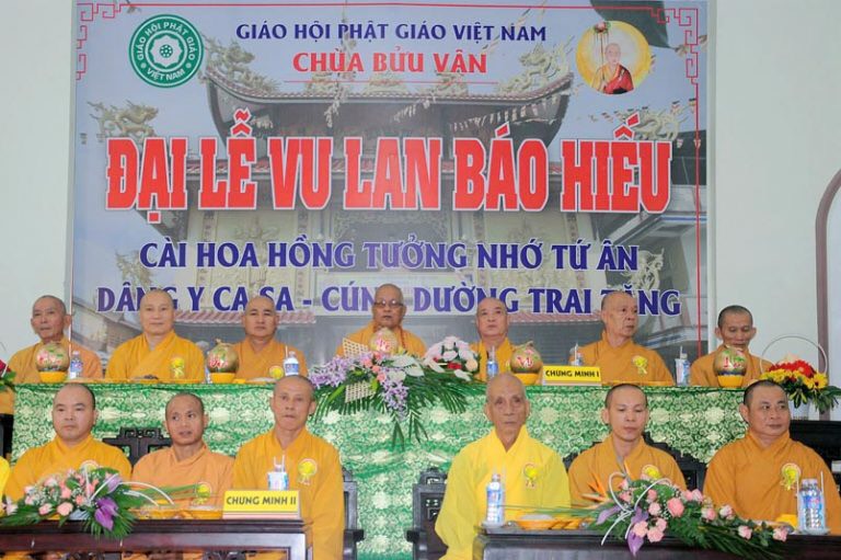 Long An: Đại lễ Vu lan Báo hiếu tại chùa Bửu Vân huyện Tân Trụ