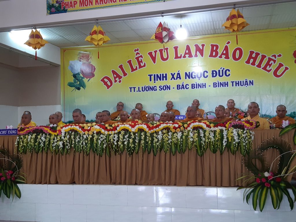 Bình Thuận: Tịnh xá Ngọc Đức trọng thể tổ chức Đại lễ Vu lan Báo hiếu PL.2563- DL.2019