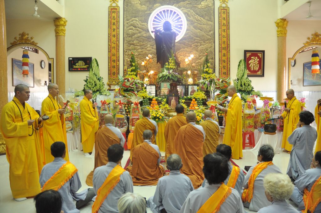 Tiền Giang: Lễ Tưởng niệm Lần thứ 32 cố Hòa thượng Thích Đạt Hương tại chùa Linh Phong